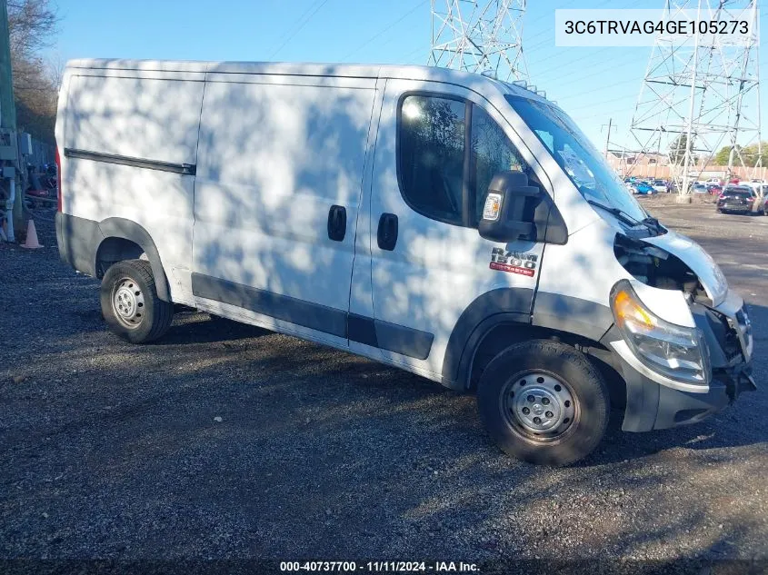 2016 Ram Promaster 1500 Low Roof VIN: 3C6TRVAG4GE105273 Lot: 40737700