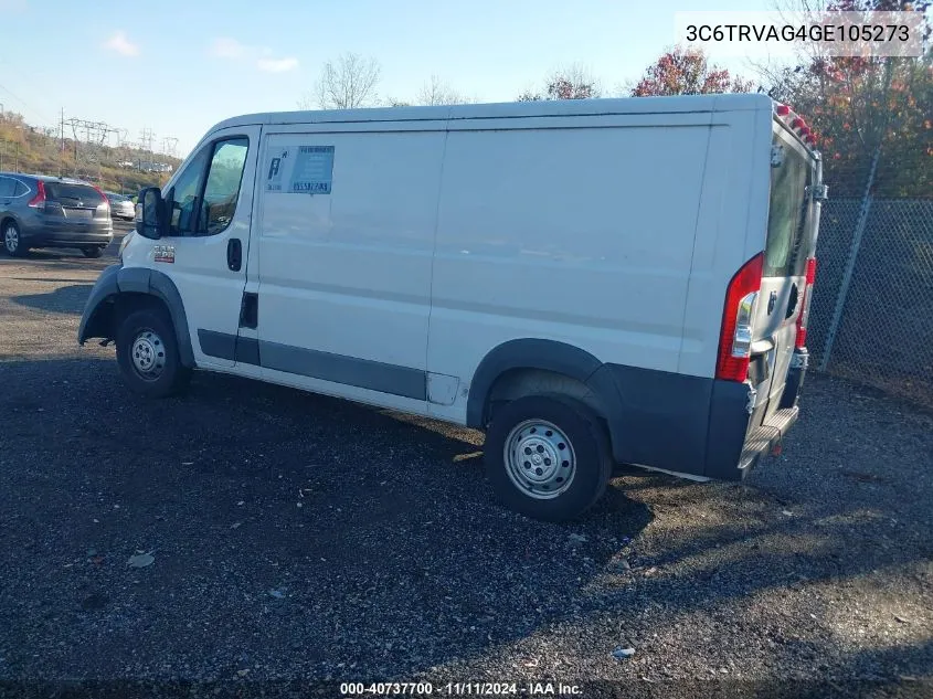 2016 Ram Promaster 1500 Low Roof VIN: 3C6TRVAG4GE105273 Lot: 40737700