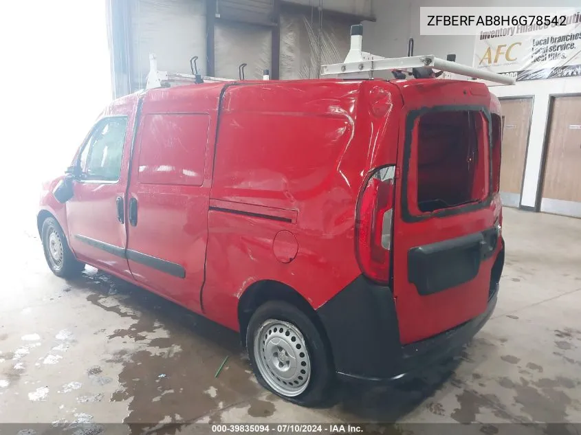 ZFBERFAB8H6G78542 2017 Ram Promaster City Tradesman