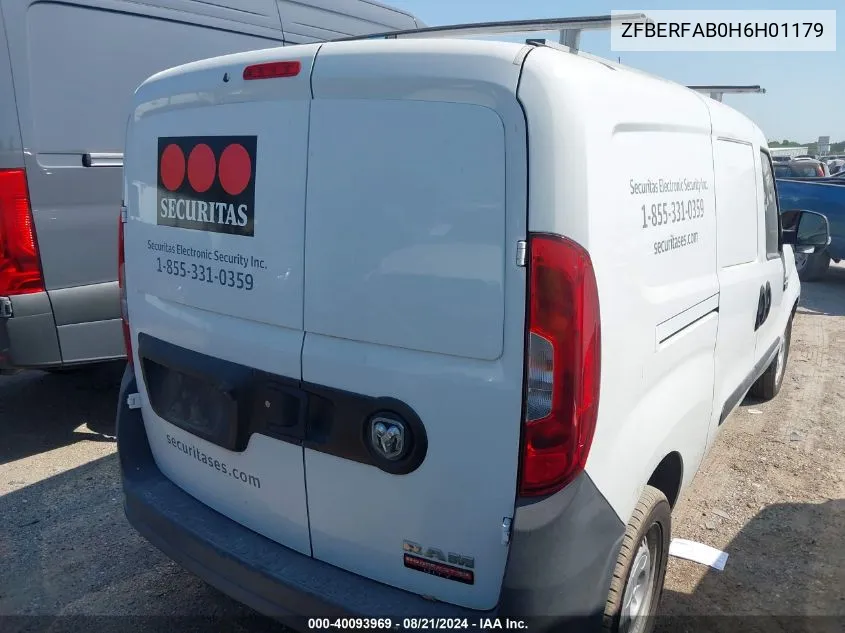 ZFBERFAB0H6H01179 2017 Ram Promaster City Tradesman