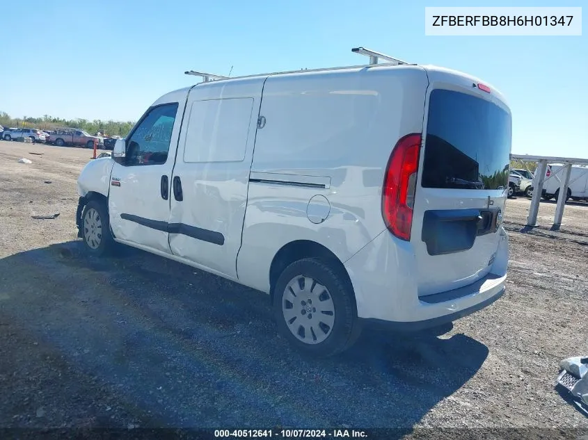 2017 Ram Promaster City Slt VIN: ZFBERFBB8H6H01347 Lot: 40512641