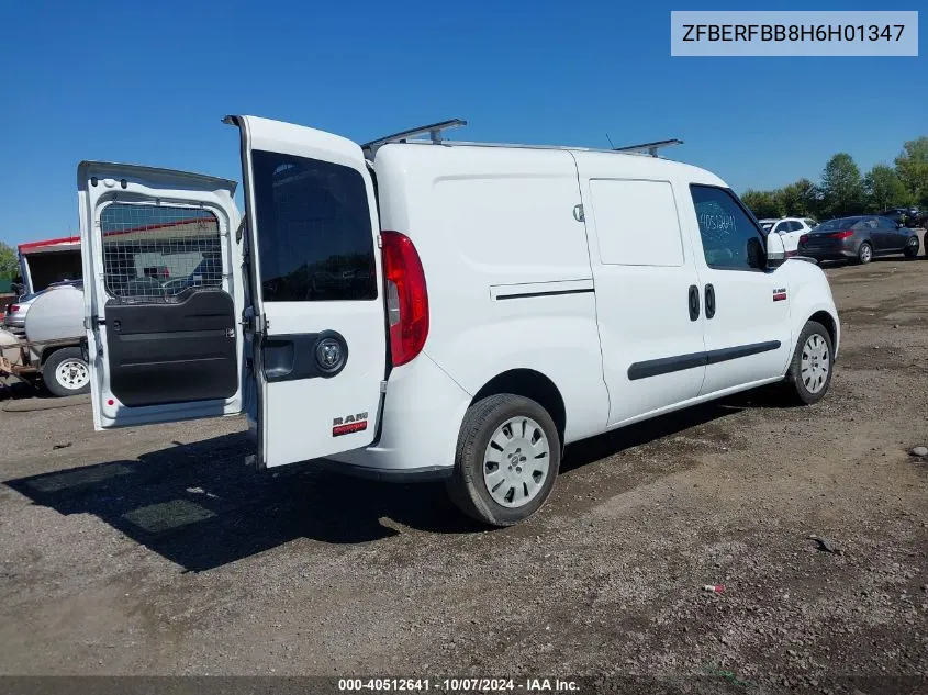 2017 Ram Promaster City Slt VIN: ZFBERFBB8H6H01347 Lot: 40512641