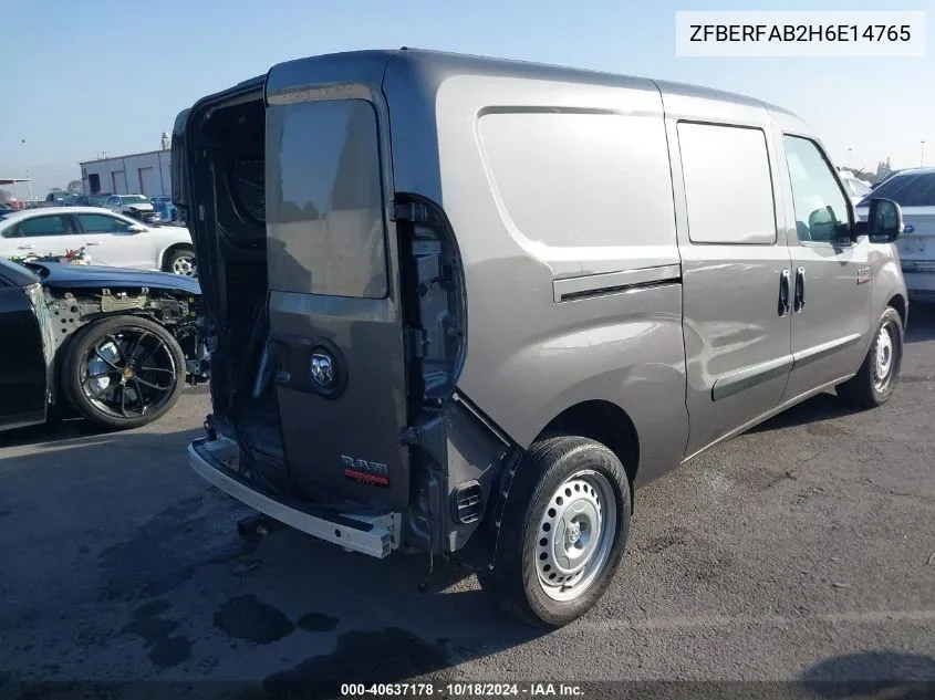 2017 Ram Promaster City Tradesman VIN: ZFBERFAB2H6E14765 Lot: 40637178