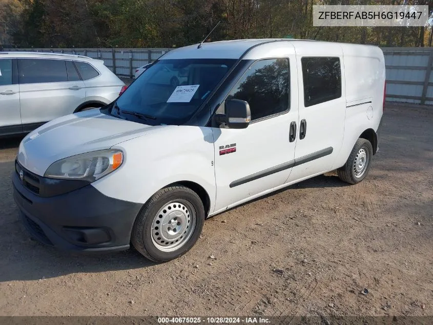 ZFBERFAB5H6G19447 2017 Ram Promaster City Tradesman