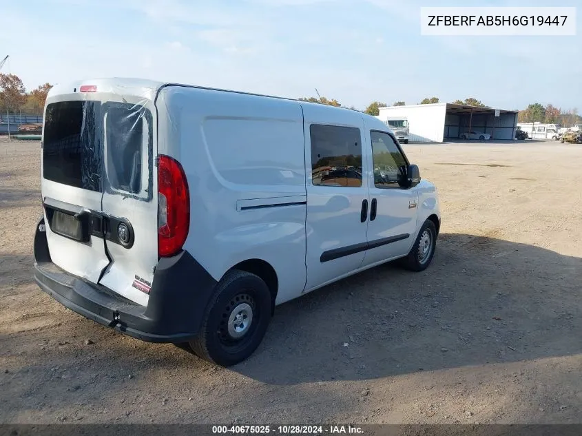 ZFBERFAB5H6G19447 2017 Ram Promaster City Tradesman