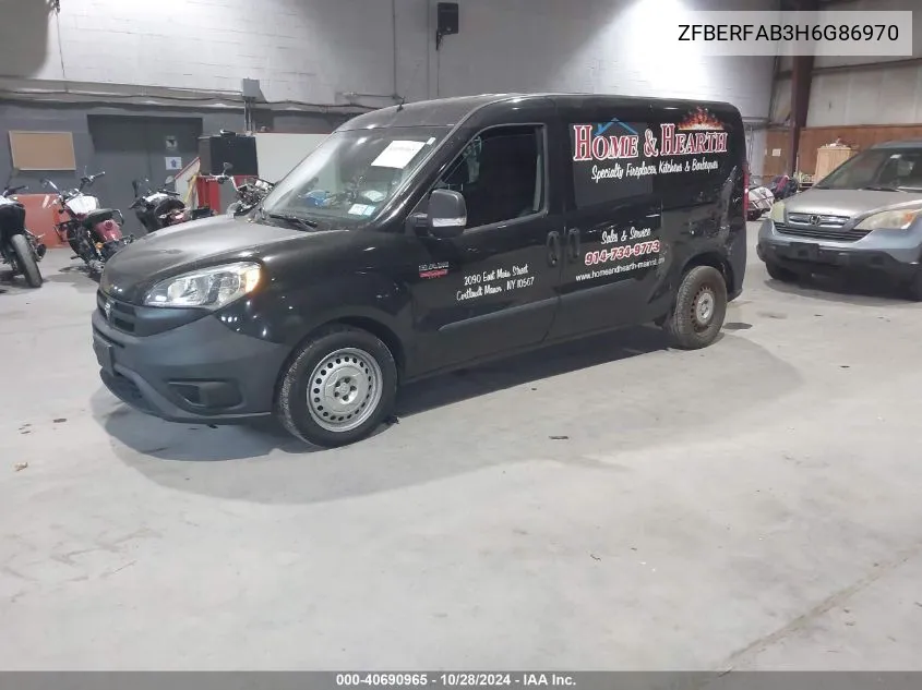 ZFBERFAB3H6G86970 2017 Ram Promaster City Tradesman