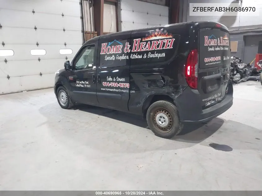 ZFBERFAB3H6G86970 2017 Ram Promaster City Tradesman