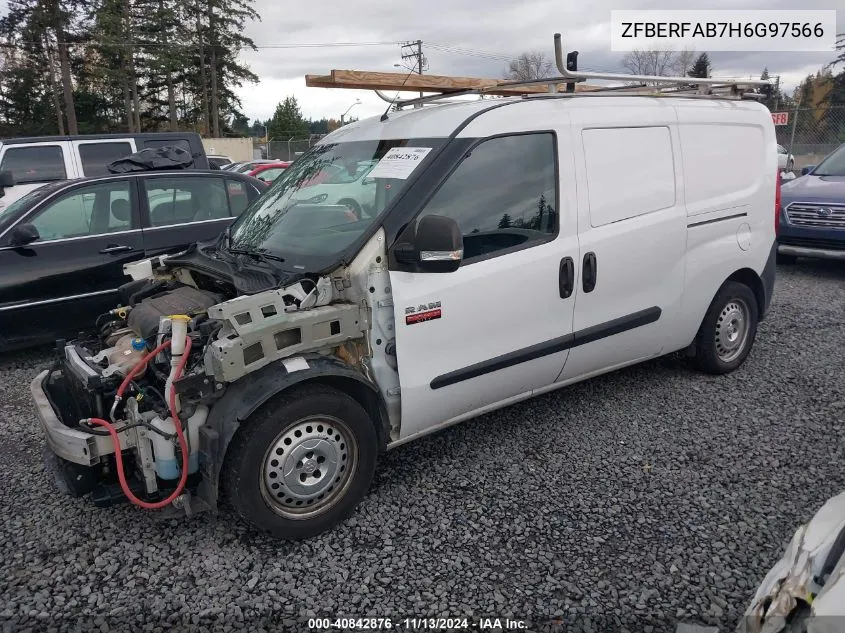 ZFBERFAB7H6G97566 2017 Ram Promaster City Tradesman