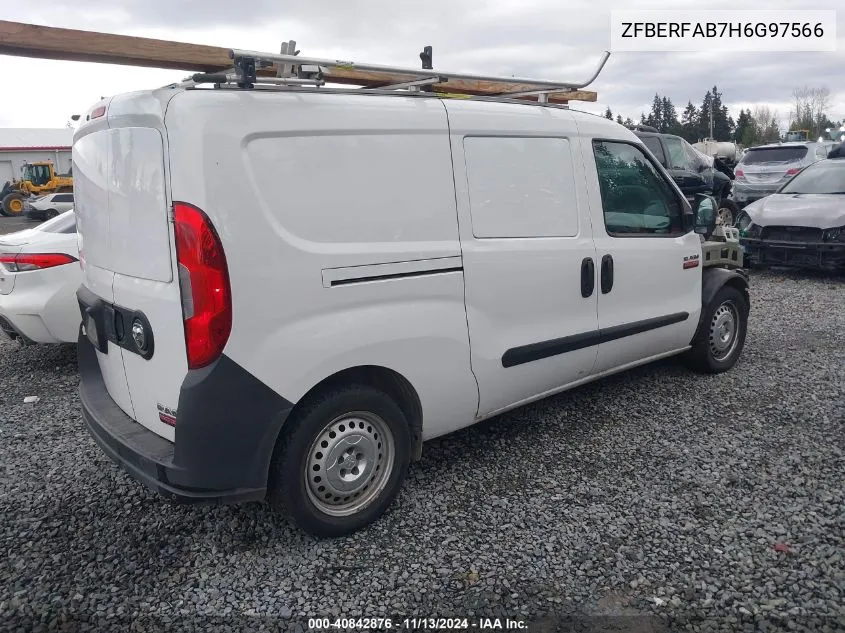 ZFBERFAB7H6G97566 2017 Ram Promaster City Tradesman