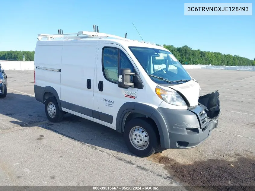 2018 Ram Promaster 1500 Low Roof 118 Wb VIN: 3C6TRVNGXJE128493 Lot: 39515667