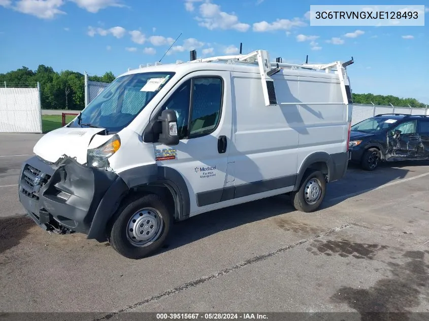 2018 Ram Promaster 1500 Low Roof 118 Wb VIN: 3C6TRVNGXJE128493 Lot: 39515667