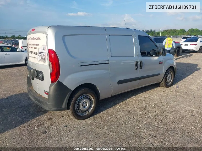 ZFBERFAB1J6H89701 2018 Ram Promaster City Tradesman