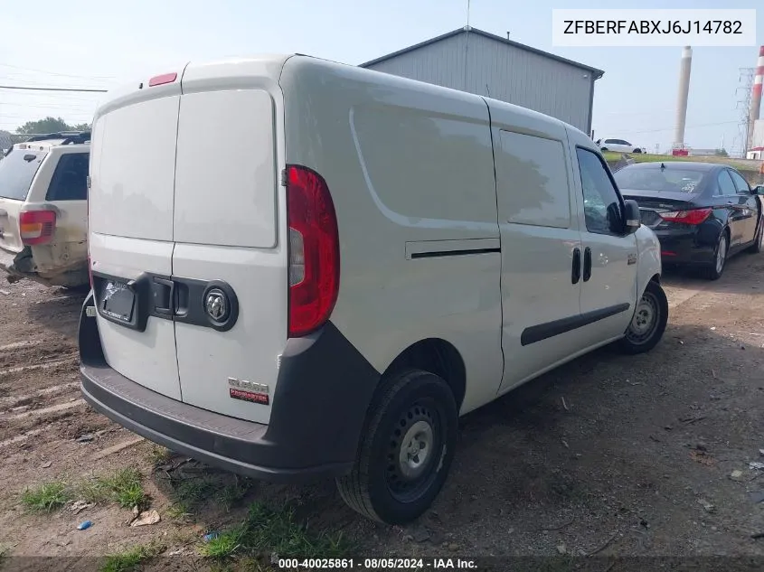 2018 Ram Promaster City Tradesman VIN: ZFBERFABXJ6J14782 Lot: 40025861