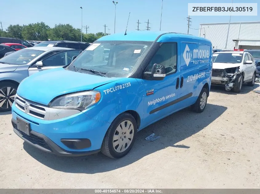 ZFBERFBB3J6L30519 2018 Ram Promaster City Tradesman Slt