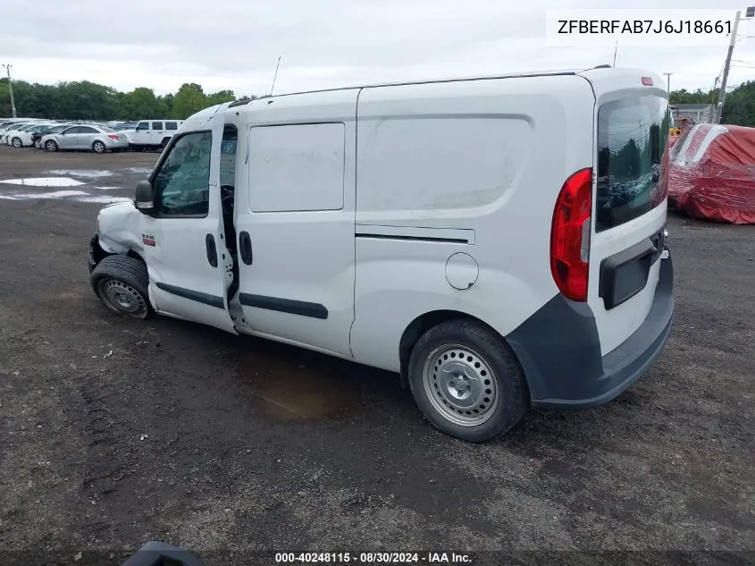 ZFBERFAB7J6J18661 2018 Ram Promaster City Tradesman