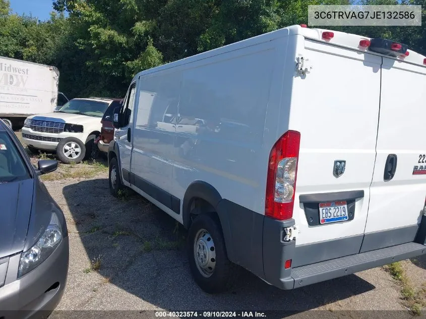 2018 Ram Promaster 1500 1500 Standard VIN: 3C6TRVAG7JE132586 Lot: 40323574