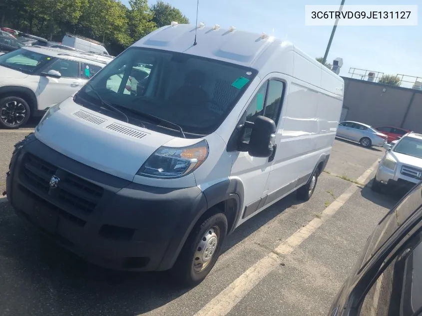 2018 Ram Promaster 2500 High Roof 159 Wb VIN: 3C6TRVDG9JE131127 Lot: 40375322