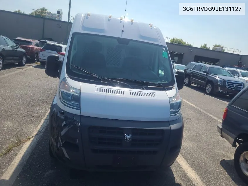 3C6TRVDG9JE131127 2018 Ram Promaster 2500 High Roof 159 Wb