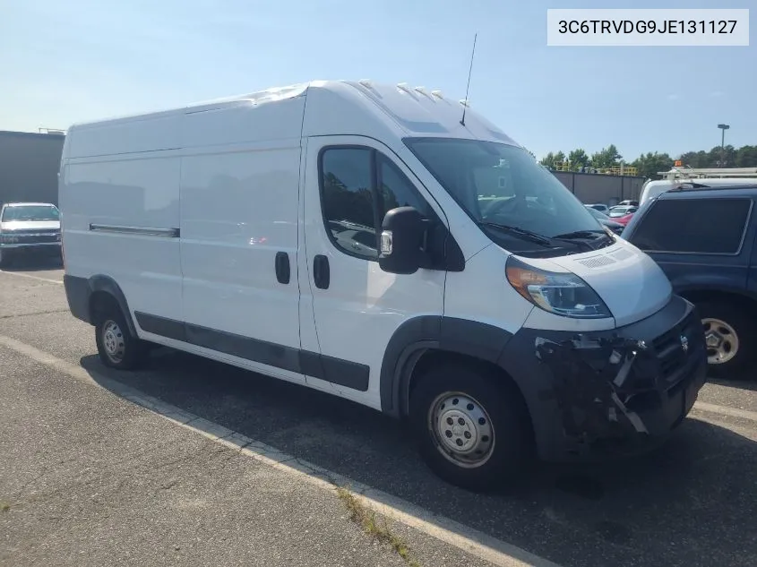 3C6TRVDG9JE131127 2018 Ram Promaster 2500 High Roof 159 Wb