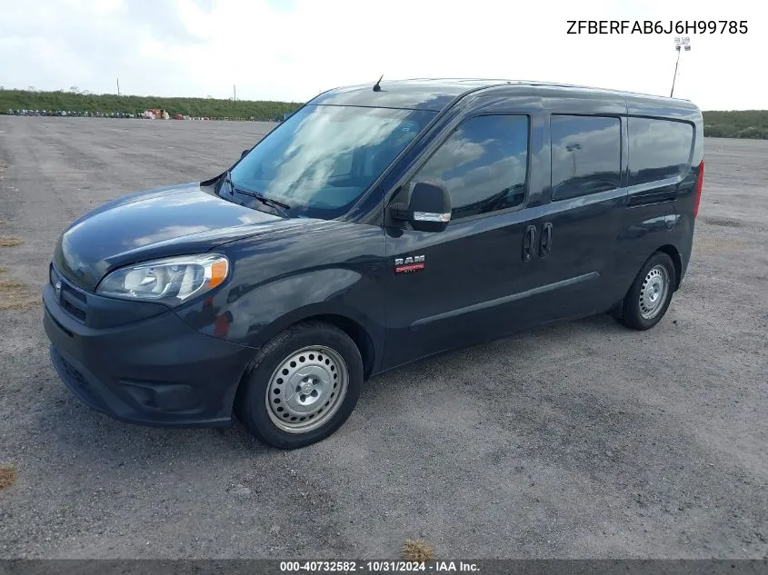 ZFBERFAB6J6H99785 2018 Ram Promaster City Tradesman