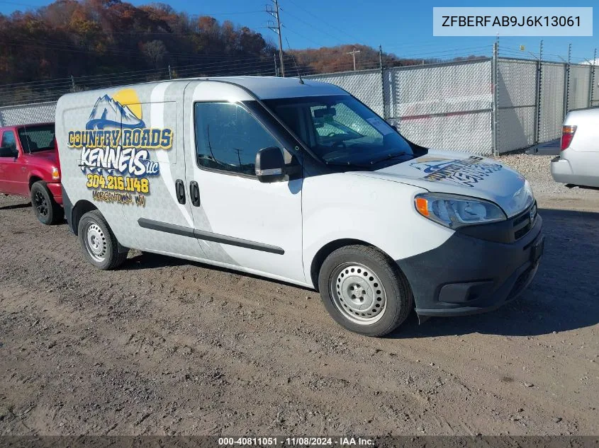 2018 Ram Promaster City Tradesman VIN: ZFBERFAB9J6K13061 Lot: 40811051