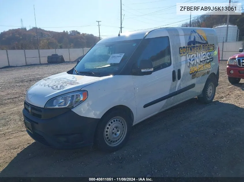 2018 Ram Promaster City Tradesman VIN: ZFBERFAB9J6K13061 Lot: 40811051