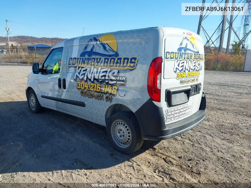 2018 Ram Promaster City Tradesman VIN: ZFBERFAB9J6K13061 Lot: 40811051