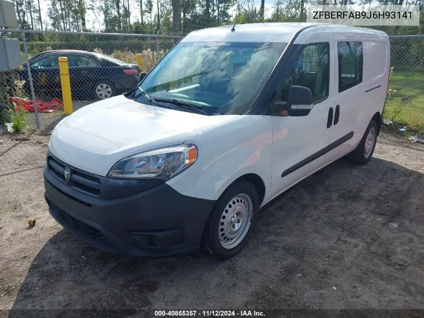 2018 Ram Promaster City Tradesman VIN: ZFBERFAB9J6H93141 Lot: 40855357