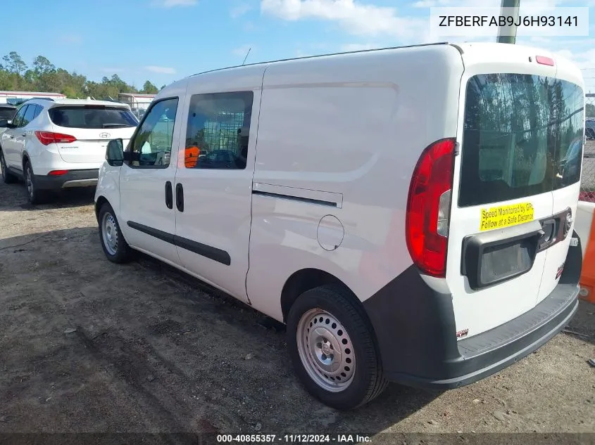 2018 Ram Promaster City Tradesman VIN: ZFBERFAB9J6H93141 Lot: 40855357