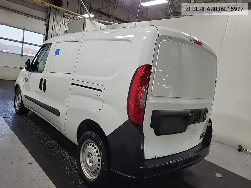 2018 Ram Promaster City VIN: ZFBERFAB0J6L15977 Lot: 40886381