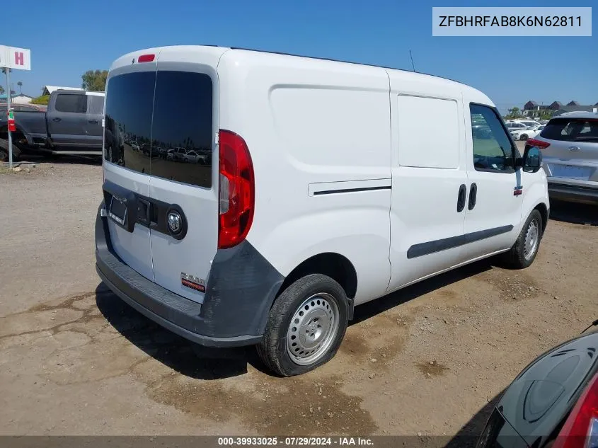 2019 Ram Promaster City Tradesman VIN: ZFBHRFAB8K6N62811 Lot: 39933025