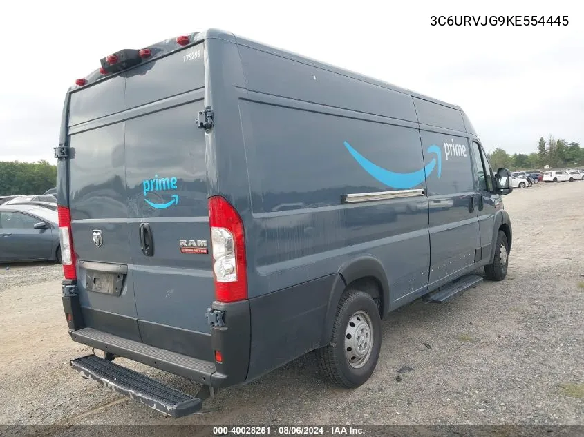 3C6URVJG9KE554445 2019 Ram Promaster 3500 Cargo Van High Roof 159 Wb Ext