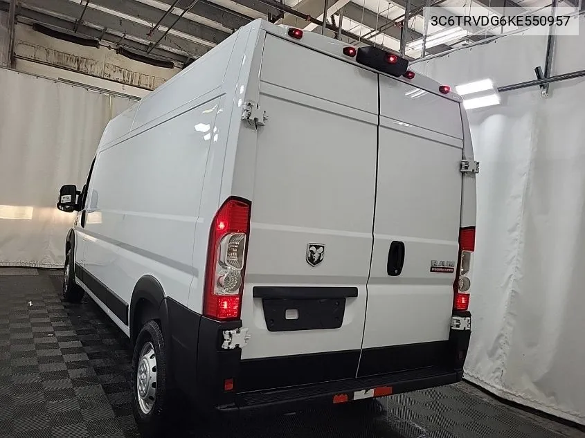 3C6TRVDG6KE550957 2019 Ram Promaster 2500 High Roof 159 Wb