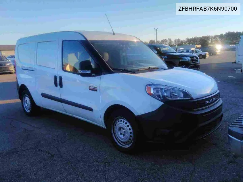 ZFBHRFAB7K6N90700 2019 Ram Promaster City