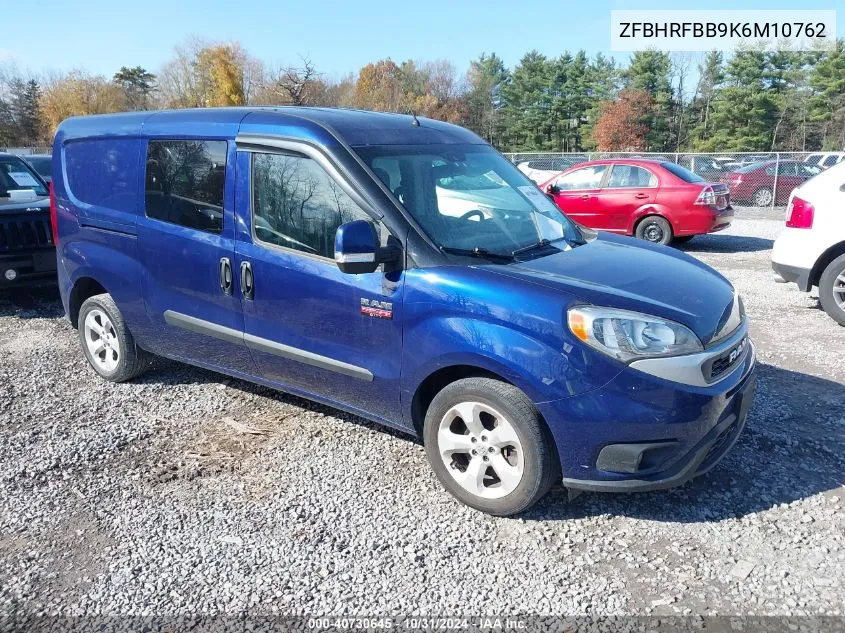 ZFBHRFBB9K6M10762 2019 Ram Promaster City Slt