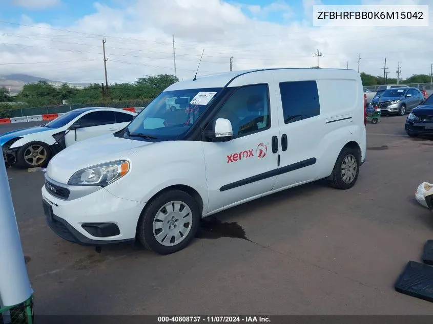 2019 Ram Promaster City Tradesman Slt VIN: ZFBHRFBB0K6M15042 Lot: 40808737