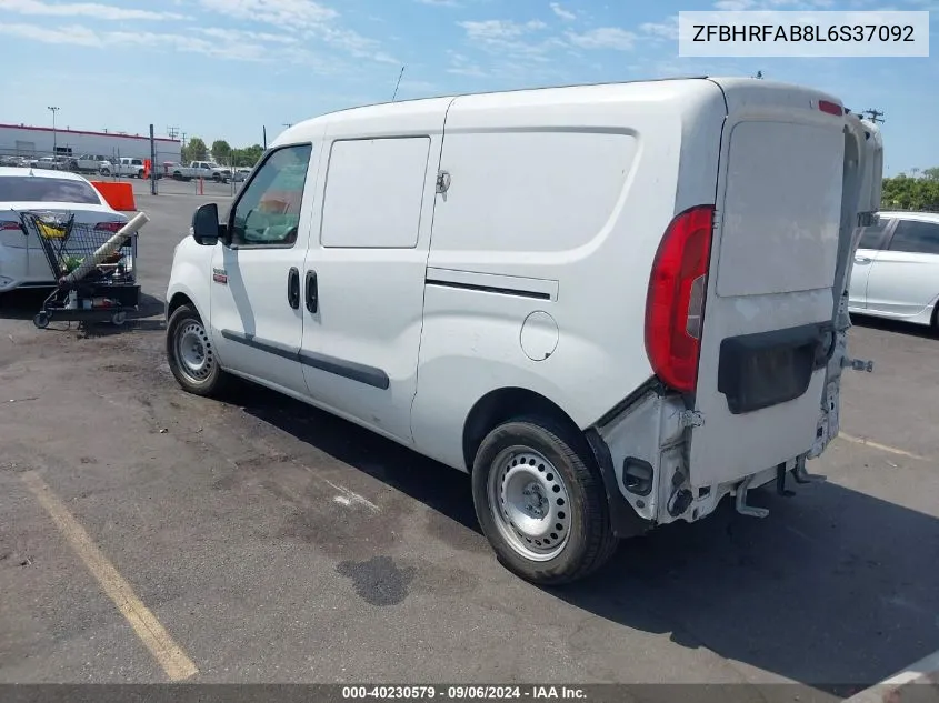 2020 Ram Promaster City Tradesman VIN: ZFBHRFAB8L6S37092 Lot: 40230579