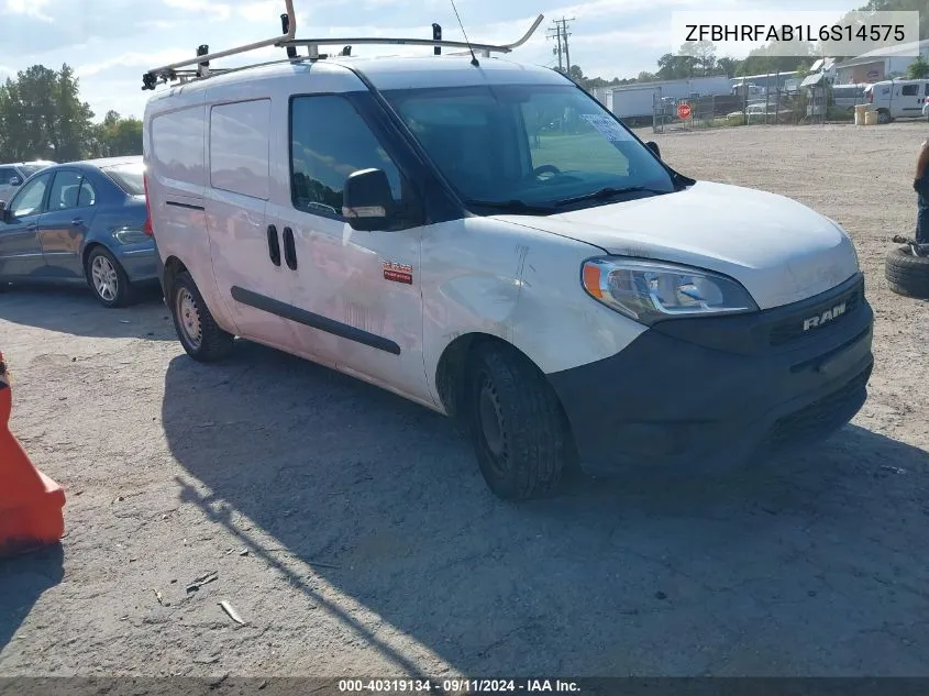 2020 Ram Promaster City Tradesman VIN: ZFBHRFAB1L6S14575 Lot: 40319134