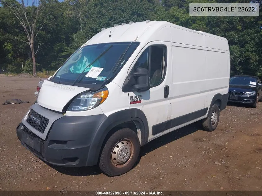 3C6TRVBG4LE123622 2020 Ram Promaster 1500 High Roof 136 Wb