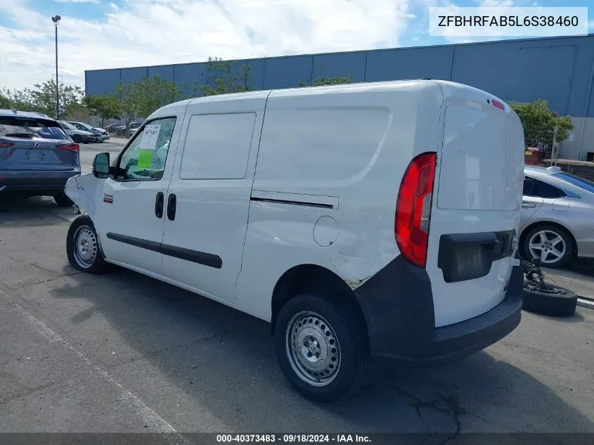 ZFBHRFAB5L6S38460 2020 Ram Promaster City Tradesman