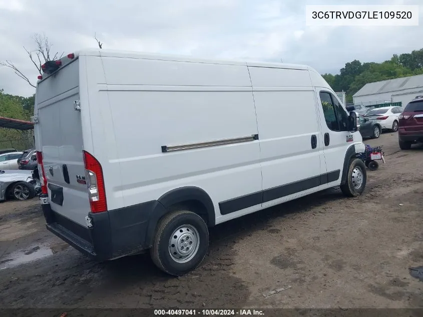 2020 Ram Promaster 2500 High Roof 159 Wb VIN: 3C6TRVDG7LE109520 Lot: 40497041