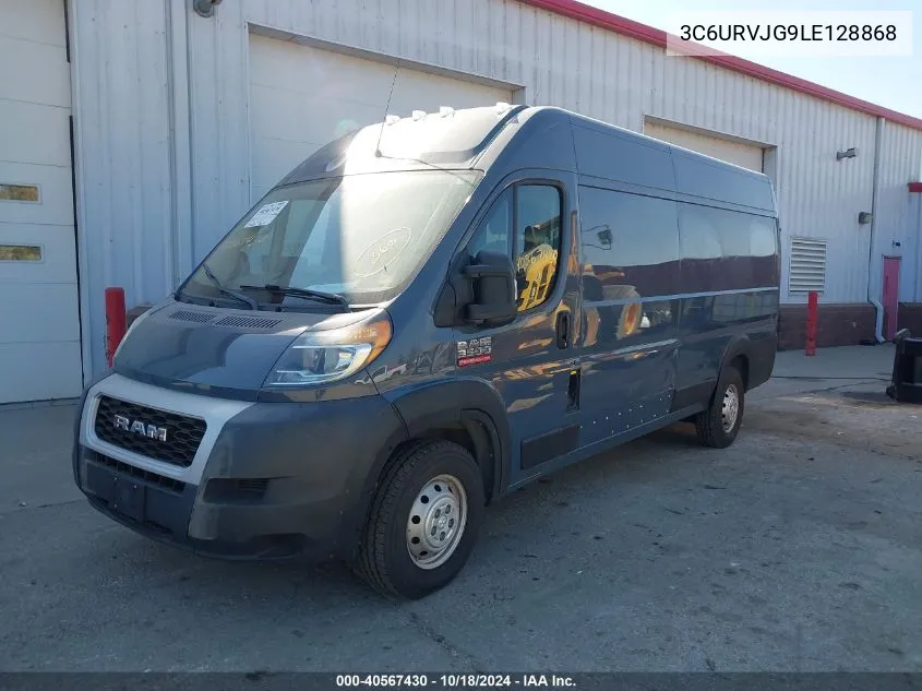 2020 Ram Promaster 3500 Cargo Van High Roof 159 Wb Ext VIN: 3C6URVJG9LE128868 Lot: 40567430