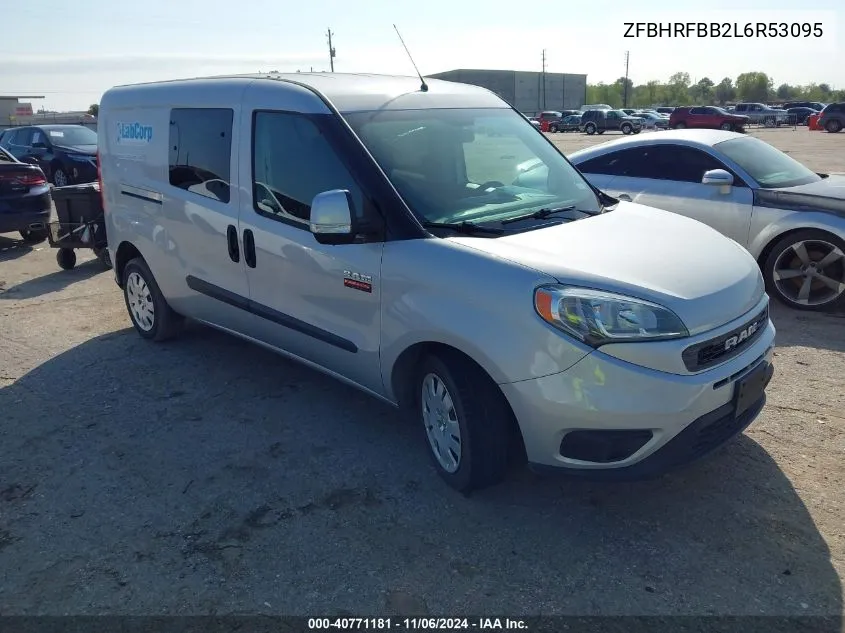 2020 Ram Promaster City Slt VIN: ZFBHRFBB2L6R53095 Lot: 40771181