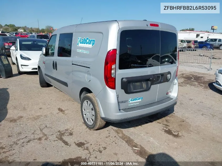 2020 Ram Promaster City Slt VIN: ZFBHRFBB2L6R53095 Lot: 40771181