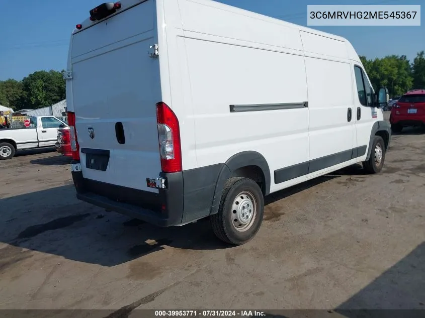 3C6MRVHG2ME545367 2021 Ram Promaster 3500 High Roof 159 Wb