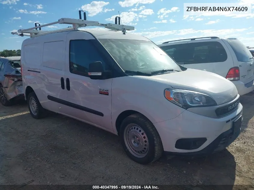 ZFBHRFAB4N6X74609 2022 Ram Promaster City Cargo Van