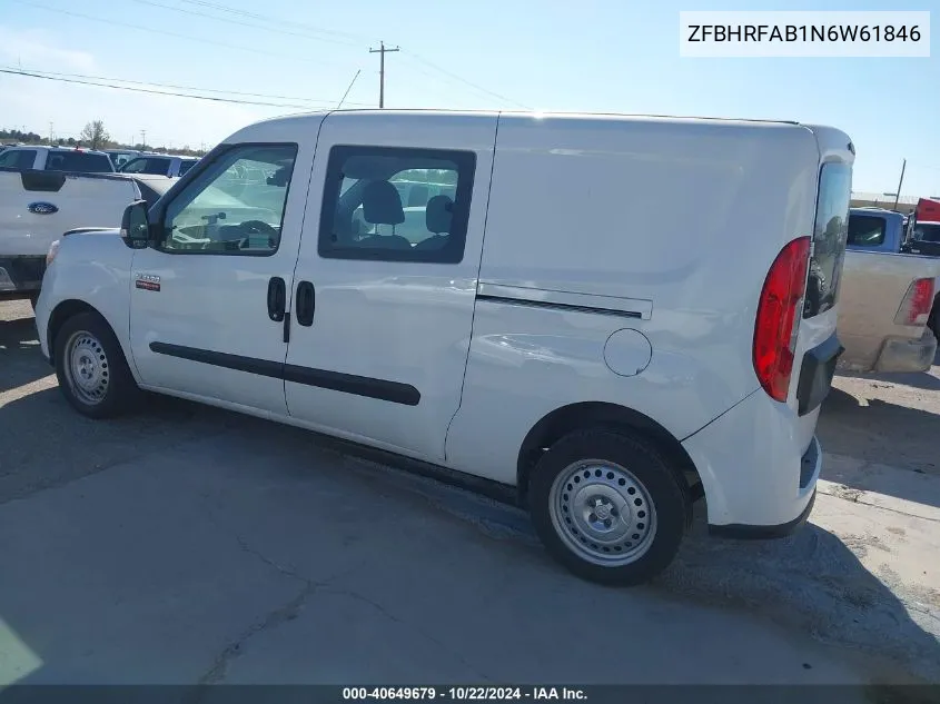 2022 Ram Promaster City Wagon VIN: ZFBHRFAB1N6W61846 Lot: 40649679