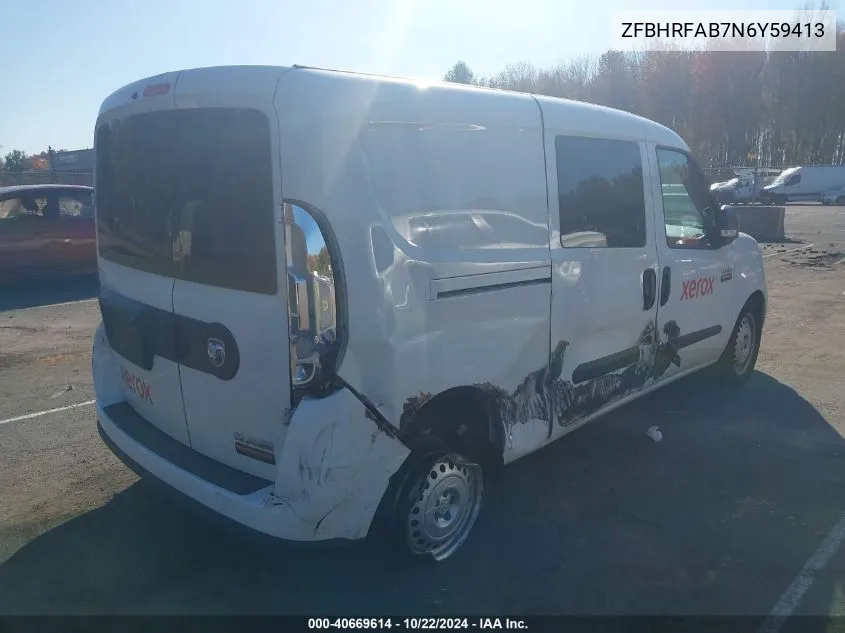 ZFBHRFAB7N6Y59413 2022 Ram Promaster City Cargo Van