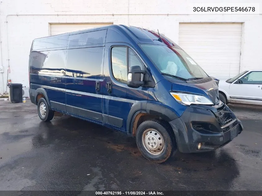 2023 Ram Promaster 2500 High Roof 159 Wb VIN: 3C6LRVDG5PE546678 Lot: 40762195