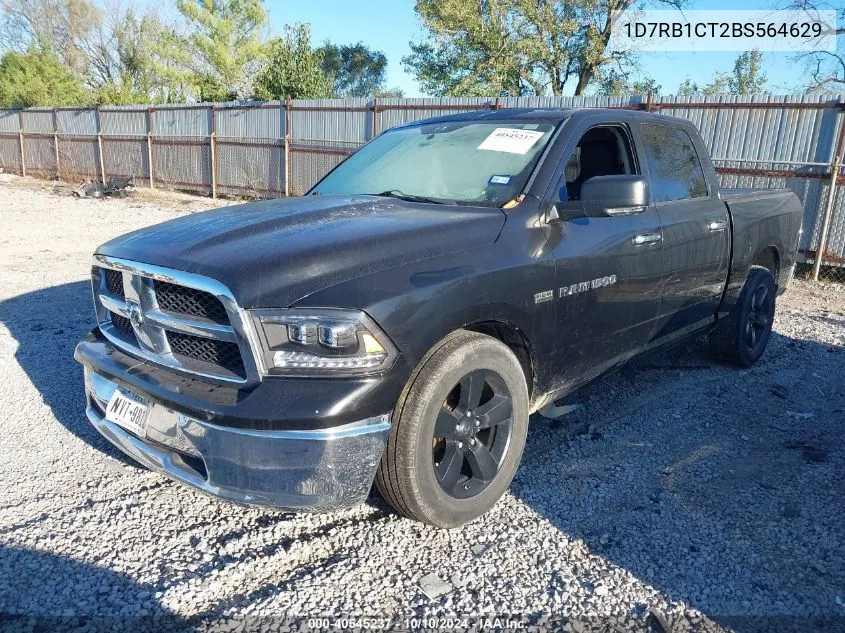 2011 Ram Ram 1500 Slt VIN: 1D7RB1CT2BS564629 Lot: 40545237